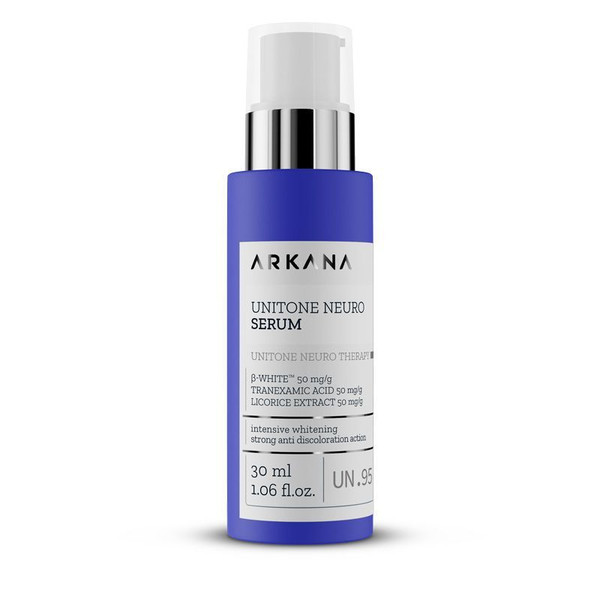 UniTone Neuro Serum - Нейросыворотка, осветляющая гиперпигментацию с инкапсулированным биомиметическим  пептидом 30 мл