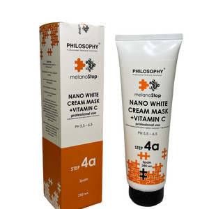 Nano white cream mask + vitamin C / Отбеливающая нано крем-маска + витамин С