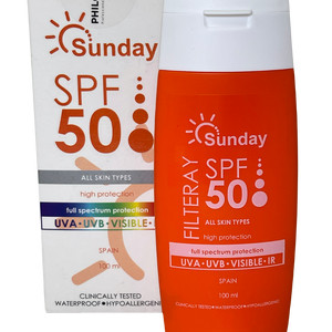 Sunday Filteray Солнцезащитный крем с СПФ 50
