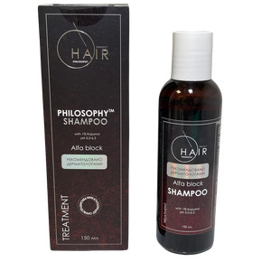 Alfa Block Shampoo With 1% Kopyrrol / Шампунь против выпадения волос с 1% Kopyrrol