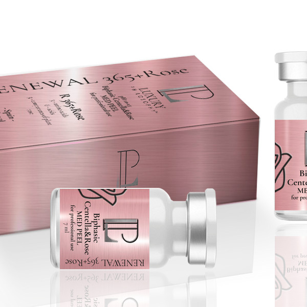 Biphasic Centella & Rose Med Peel Renewal 365 + Rose / Двухфазный пилинг для куперозной кожи с розой и центеллой азиатской