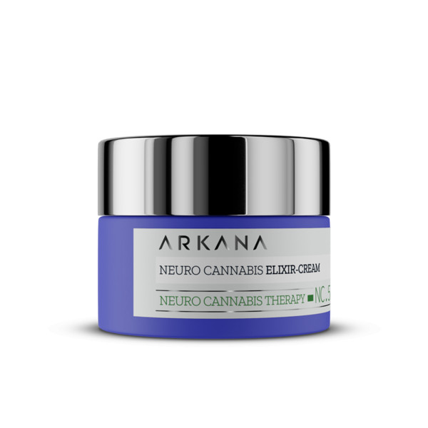 Neuro Cannabis Elixir/Cream - Восстанавливающий нейрокрем-эликсир со стволовыми клетками конопли, 50мл,